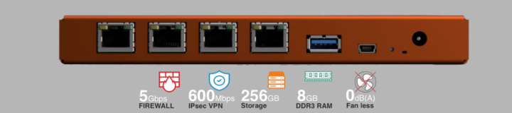 Image of DEC697 desktop security appliance